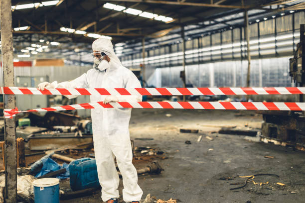 Professional Crime Scene Cleanup technician working in Payson, UT